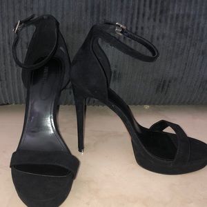 Black heels